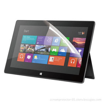 HD Crystal Protector for Clear Screens of Microsoft Surface, Made of Imported PET